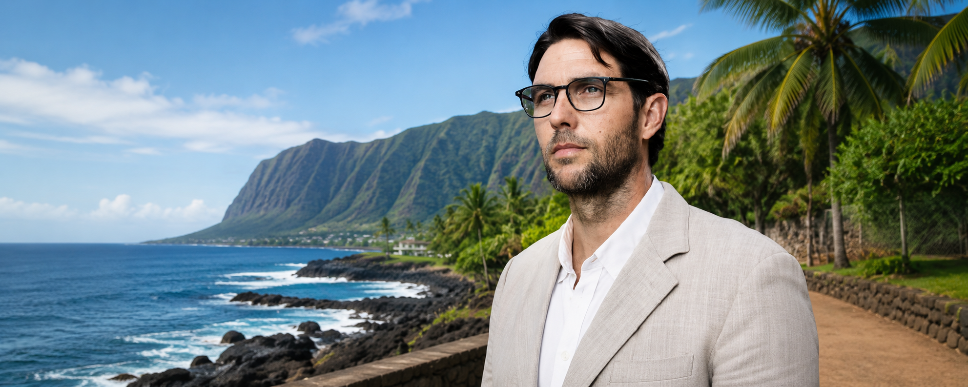 Fabrice Caillé, conseiller immobilier à l'Ouest de La Réunion